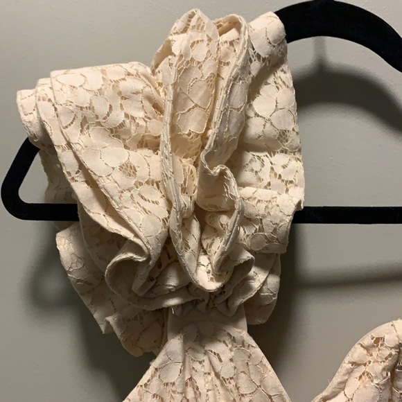 H&M one shoulder lace dress - Picture 2 of 9